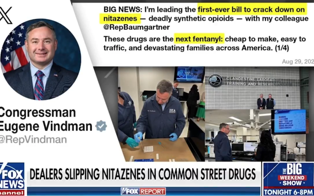 Vindman’s Bipartisan Bill to Combat Deadly Nitazenes Highlighted by FOX News, National Press 